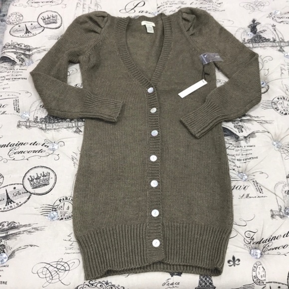 Vertigo Knit Long Sleeve Cardigan - Picture 6 of 6